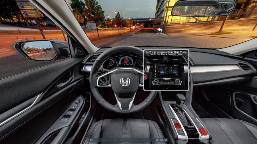 Honda inaugura su sala virtual 360 NEXT