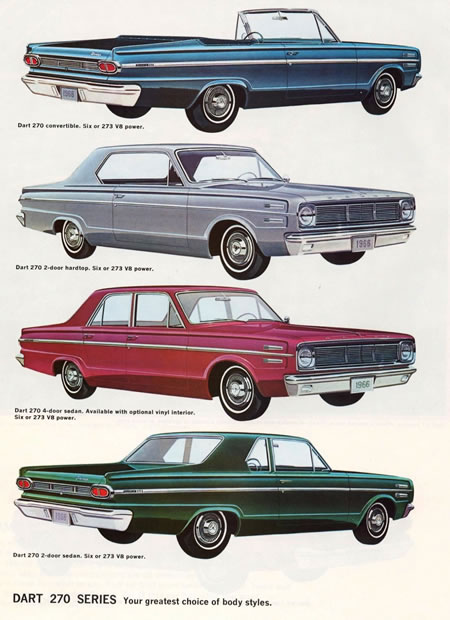 Los primeros Dodge Dart (1960 – 1969) 13