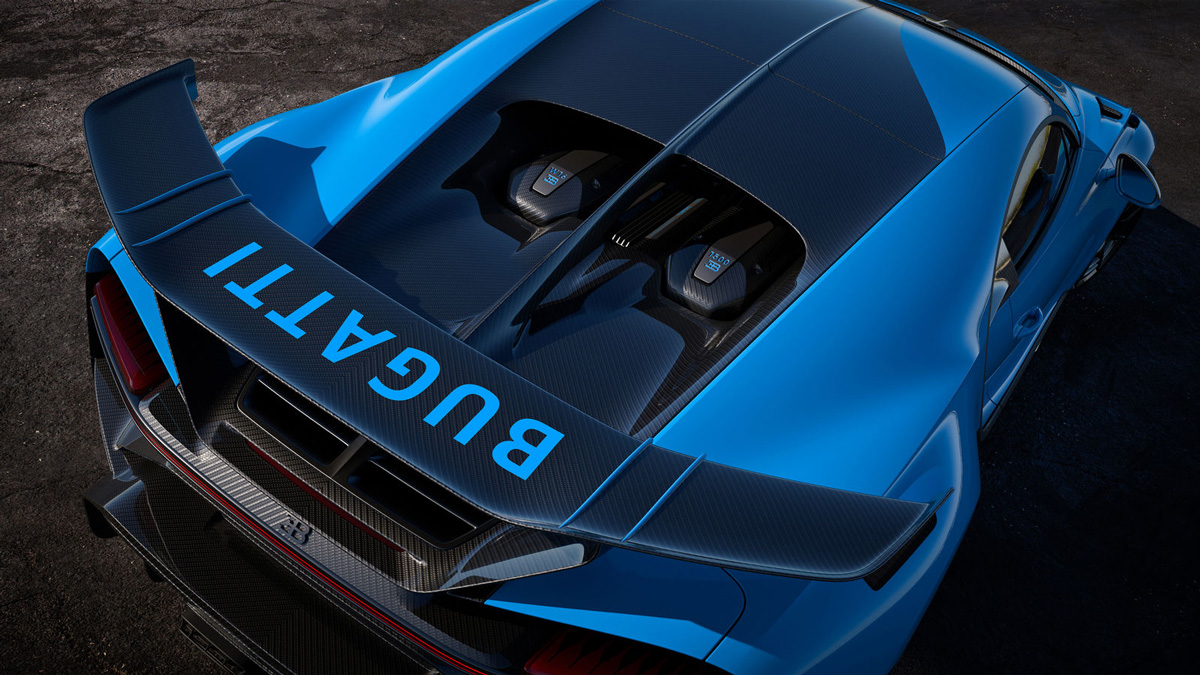 Bugatti Chiron hecho para tomar curvas