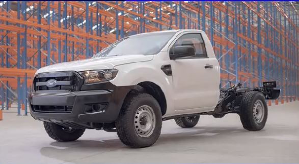 Ford Ranger chasís se estrena en Colombia
