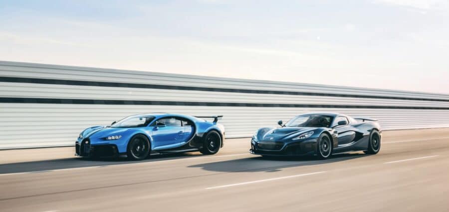 Porsche y Rimac los nuevos socios de Bugatti