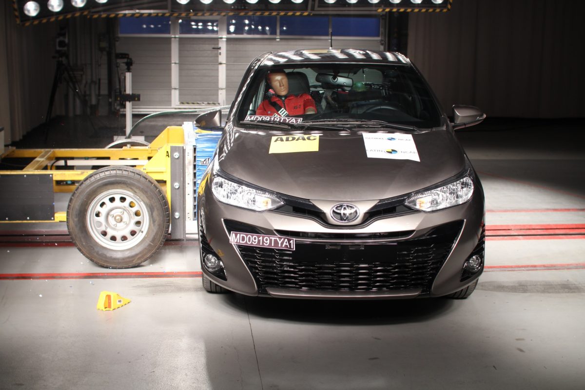 Toyota responde a la calificación Latin NCAP del Yaris