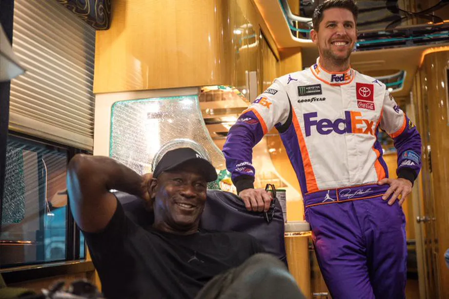 Michael Jordan and Denny Hamlin Partner to Form New NASCAR Team