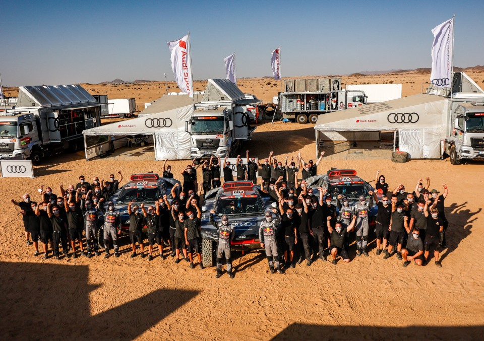 Audi fue demasiado rápido en el Dakar 2022