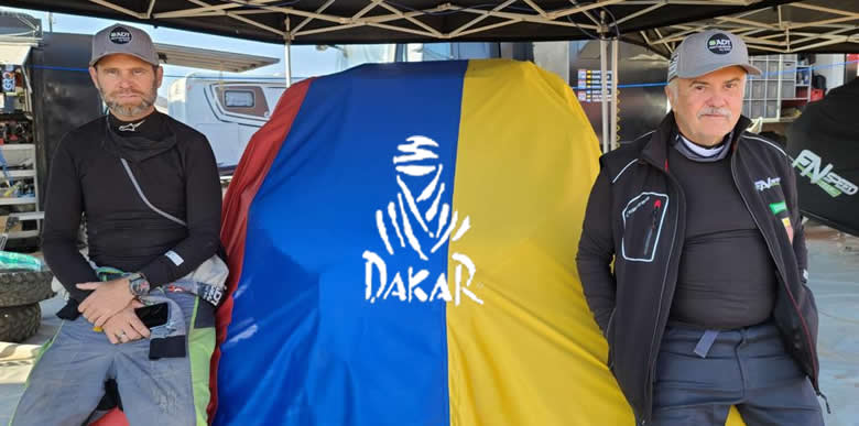 Colombianos conquistaron la meta final del Rally Dakar 2022