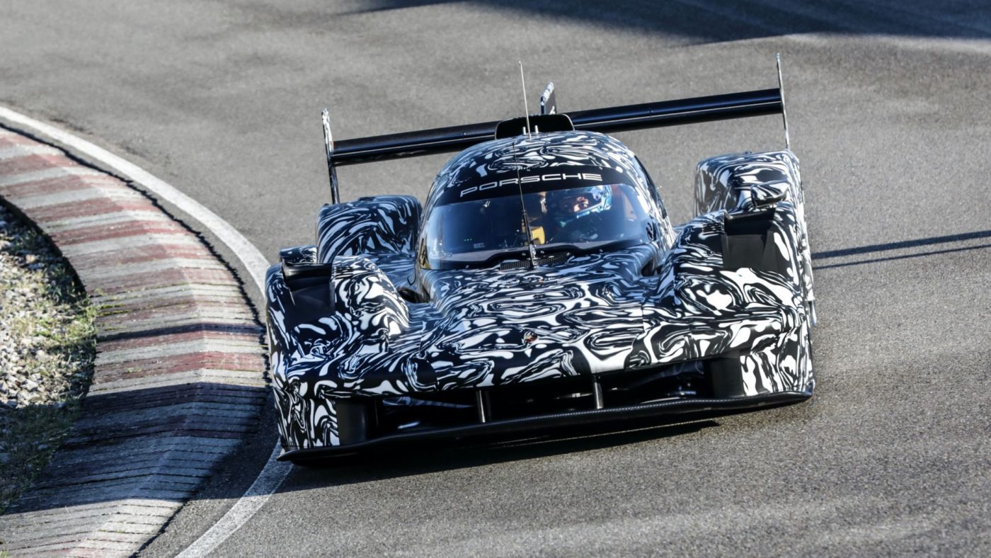 The Porsche LMDh prototype enters active test phase