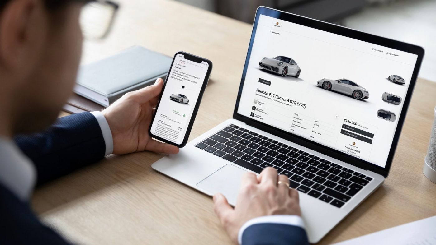 Porsche triplicó su venta de vehículos online