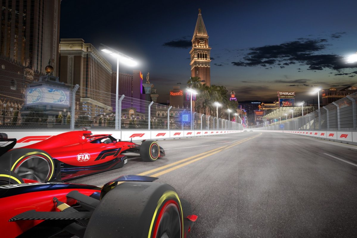 Carrera nocturna de F1 en 2023