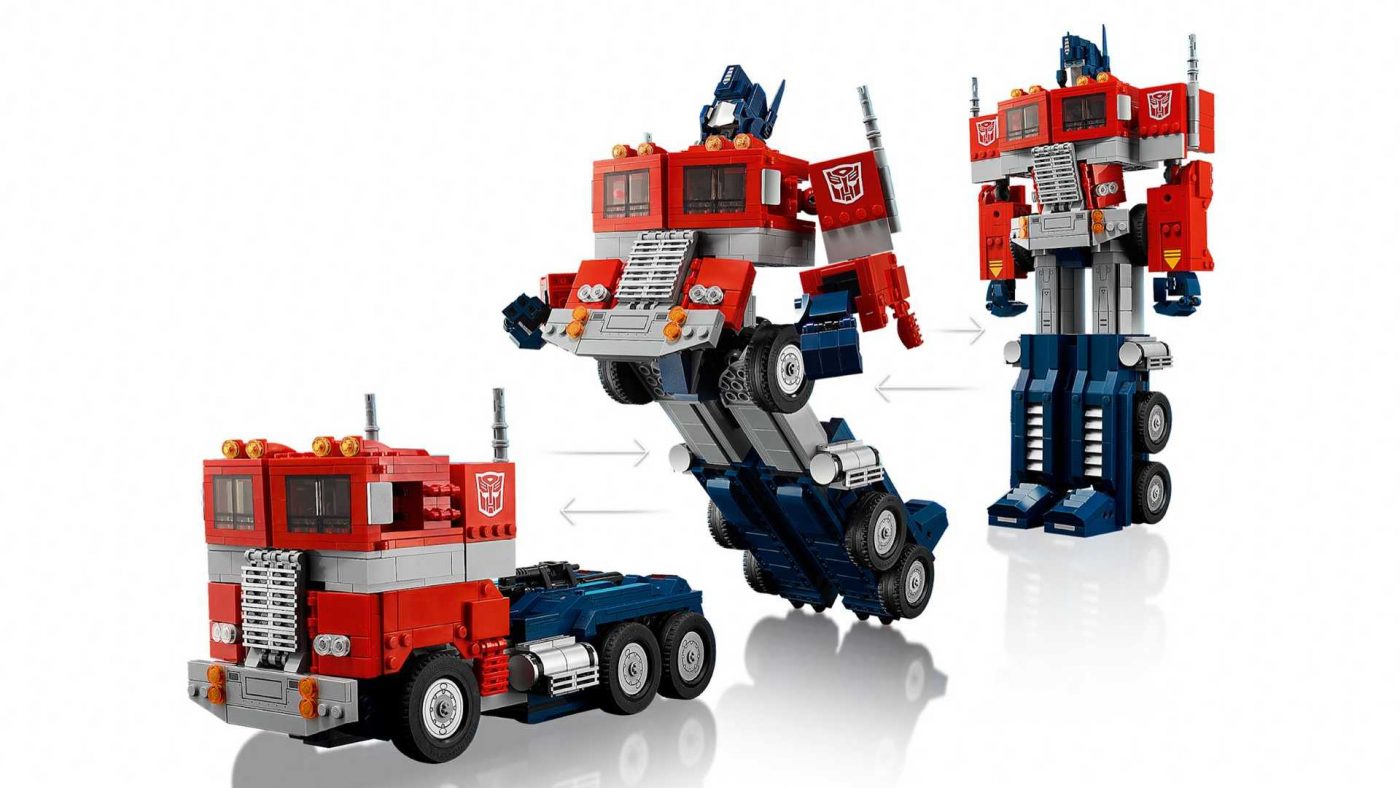 Lego Optimus Prime Transformer