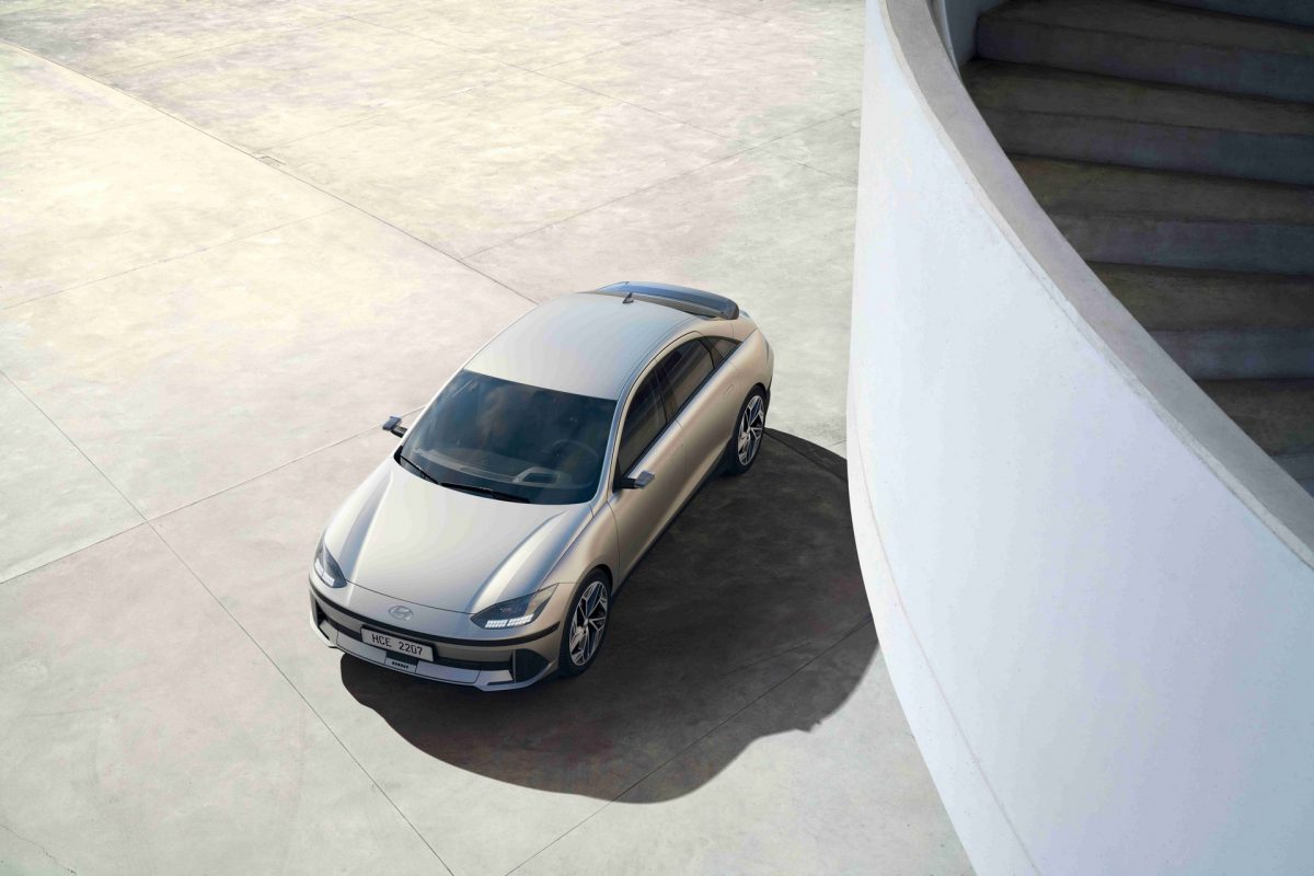 Elegancia y tecnología en el Hyundai Ioniq6