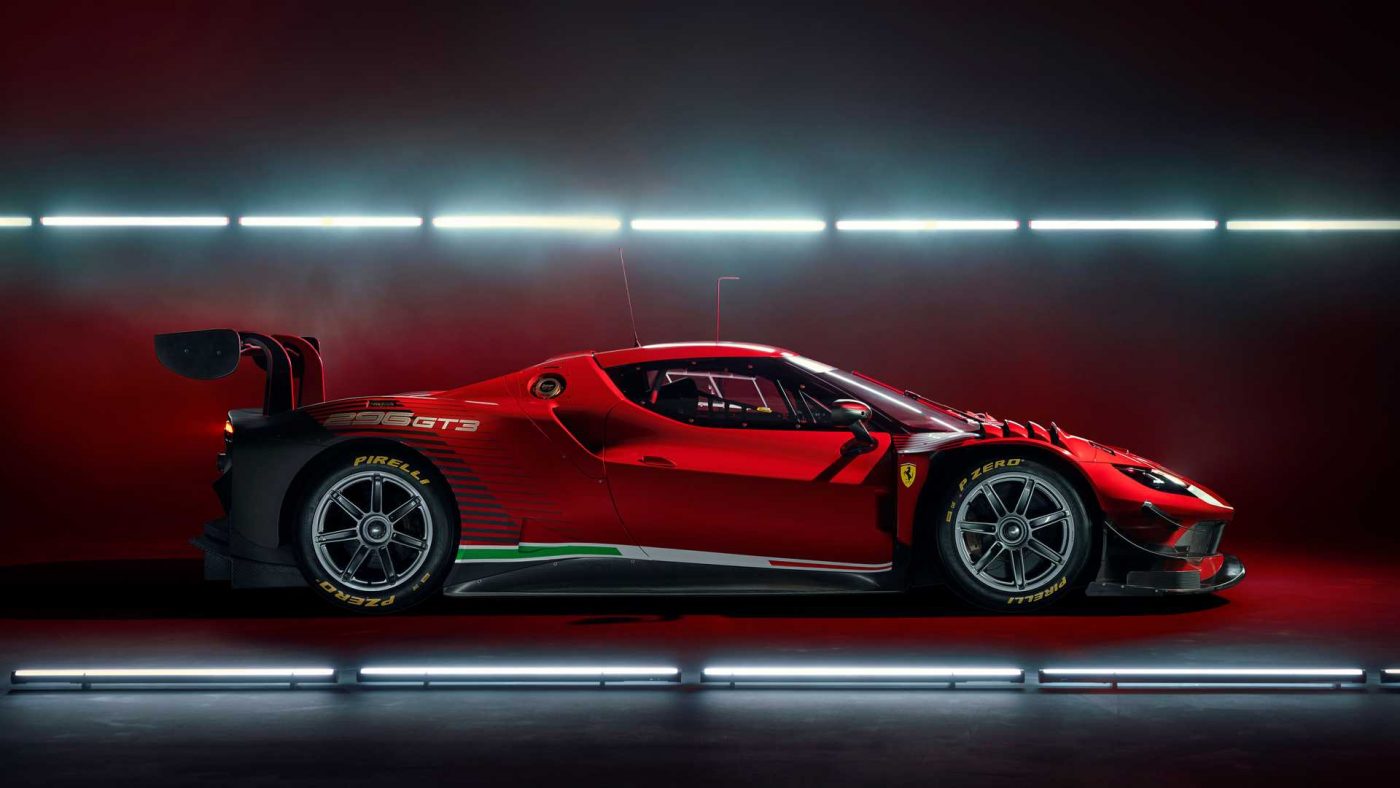 296 GT3 con el V6 más poderoso de Ferrari