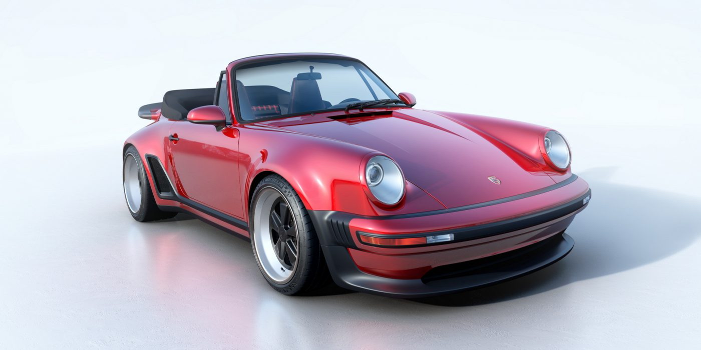 El primer Porsche Singer cabriolet es un 930 Turbo
