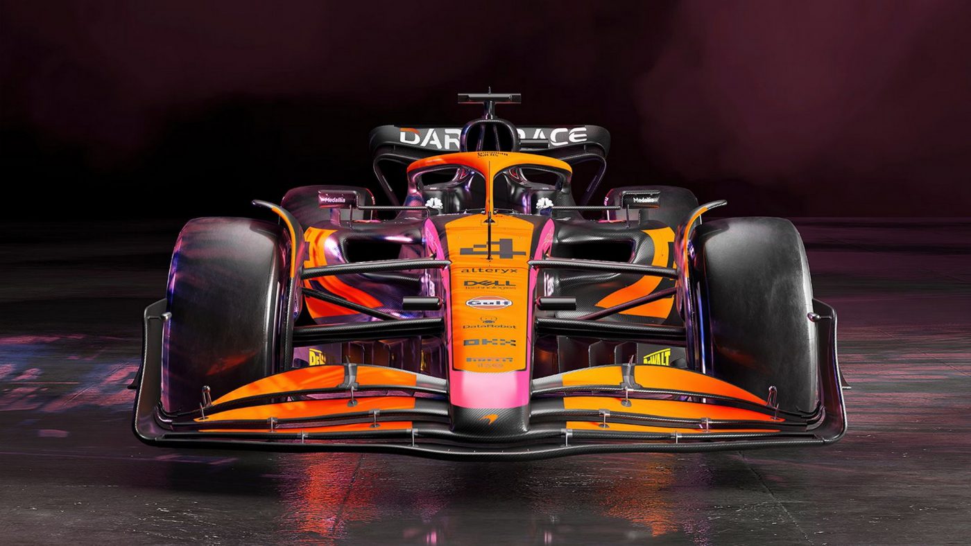 McLaren F1 estrena pinta para celebrar las carreras en Asia