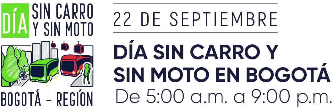 Dia sin Carro y sin moto en Bogotá hasta las 9 p.m.
