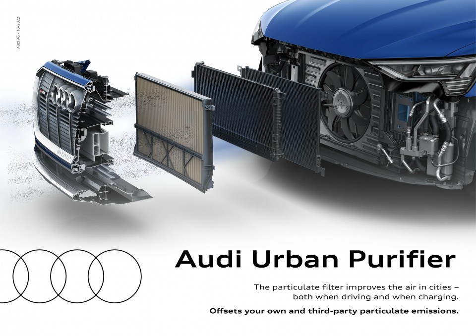 Audi lanza el Urban Purifier