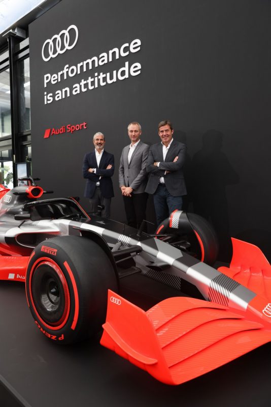 Audi presenta su proyecto de Fórmula 1 en Madrid