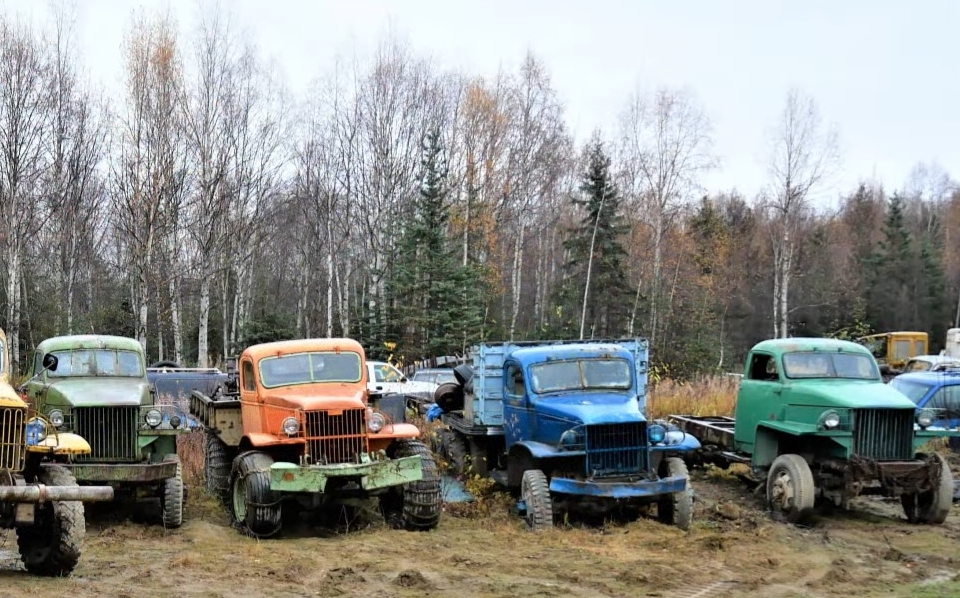 Hallada una veta de camiones clásicos en Alaska