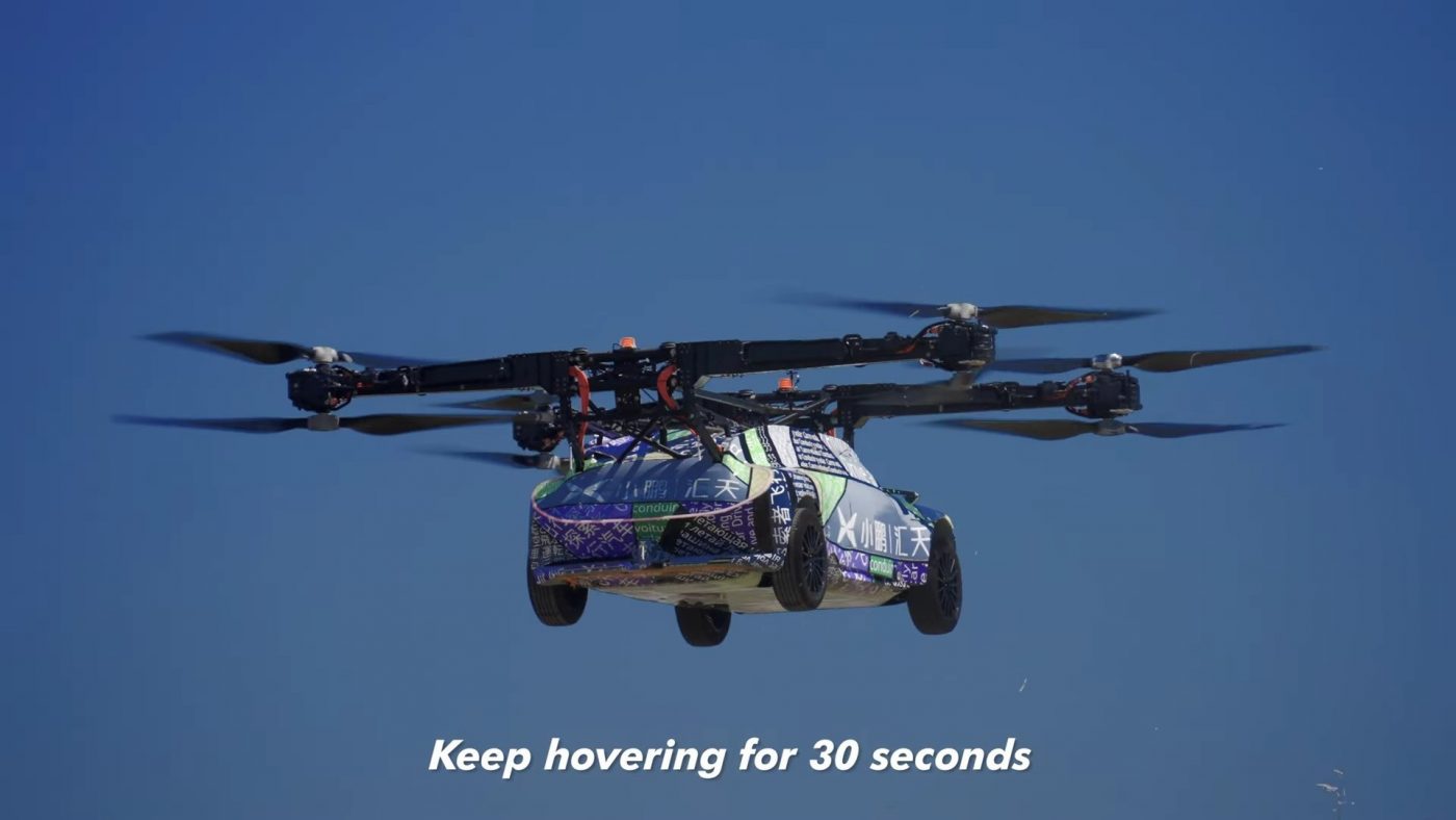 XPeng X3 presentó el "primer auto volador del mundo" pero no dio especificaciones 4