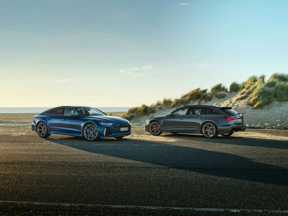 Más potencia para los Audi RS 6 Avant y RS 7 Sportback