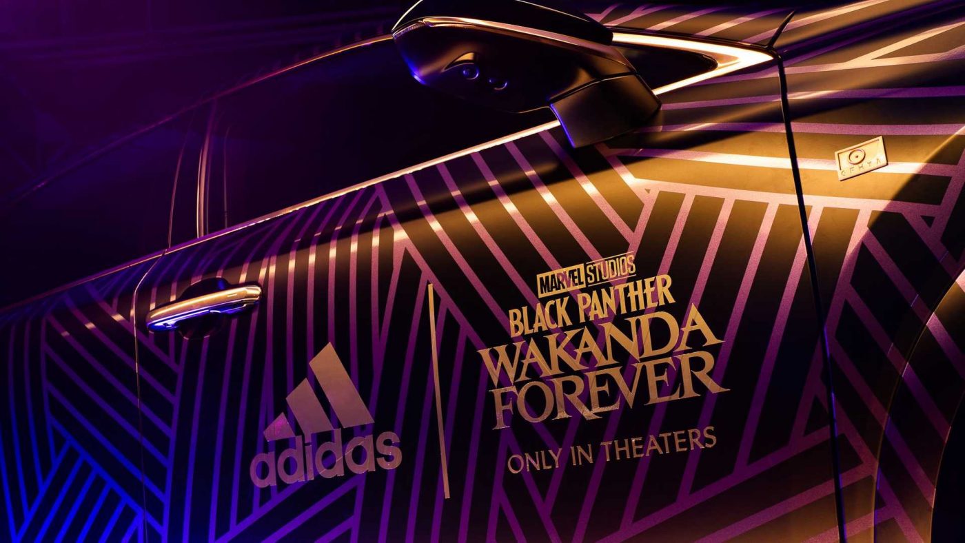 Alianza Lexus-Adidas para crear el RX 500h 'Vibe-Branium' de Black Panther