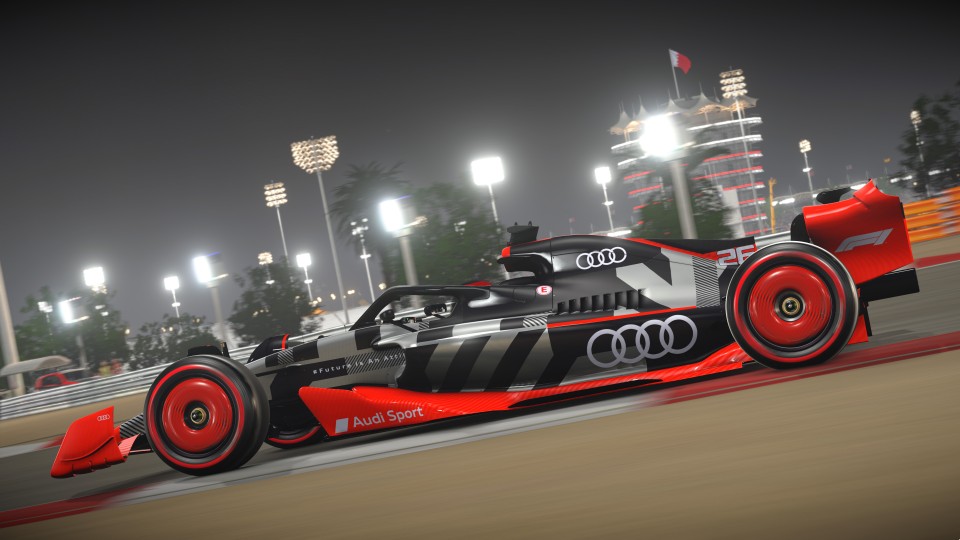 El Audi F1 ya está listo en el mundo virtual