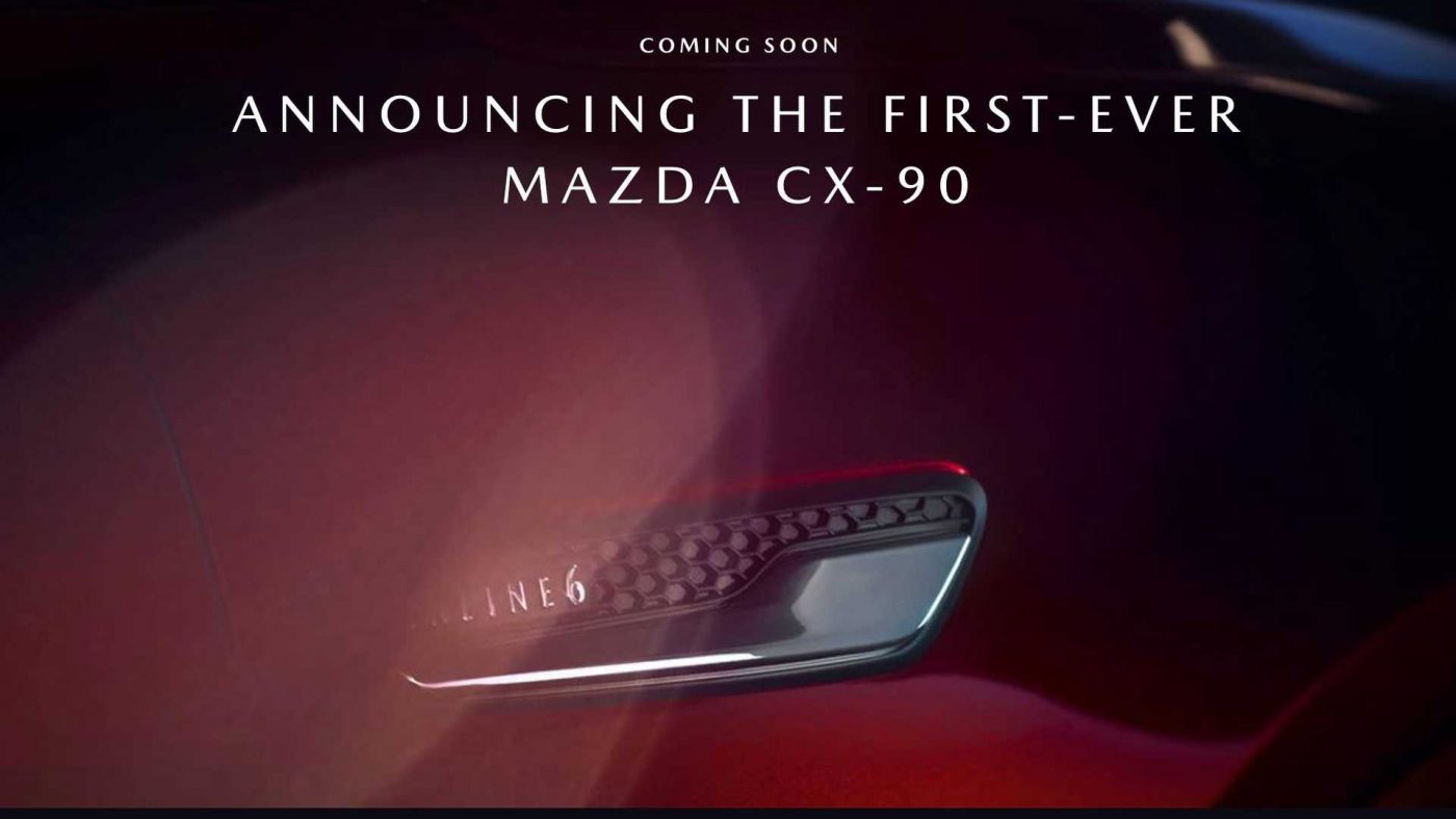 Nuevas imágenes filtradas del Mazda CX-90 