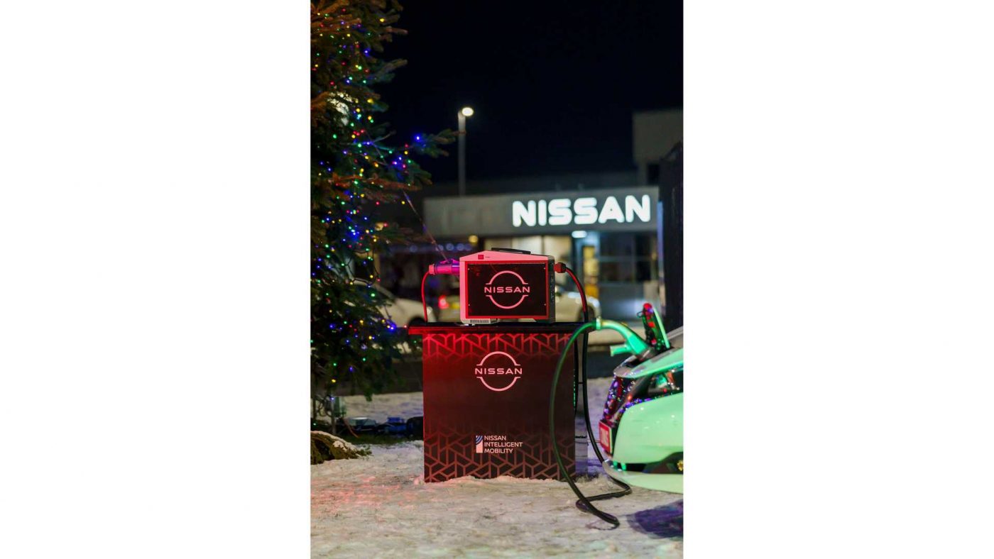 El Nissan Leaf celebra Navidad con un hito en la producción