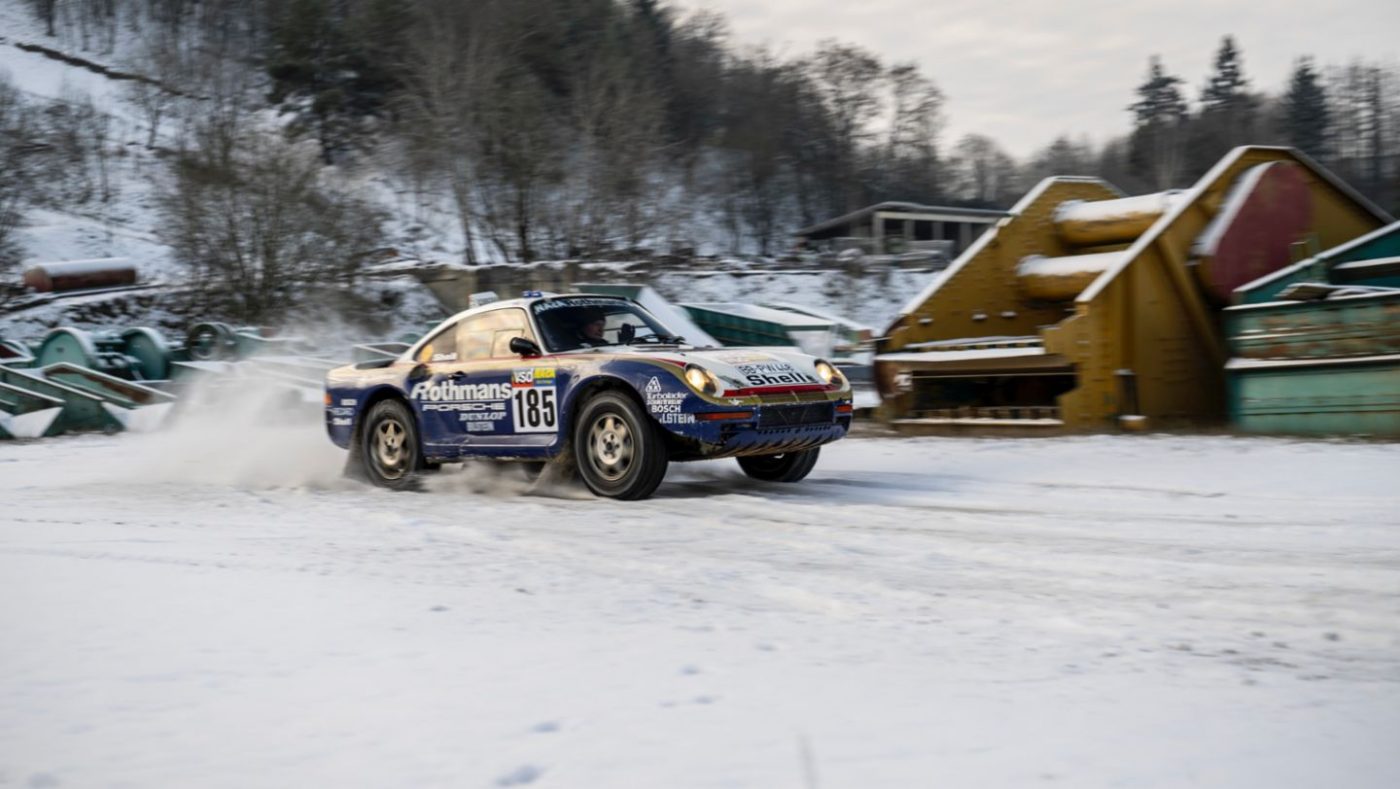 Porsche restaura el legendario 959 París-Dakar