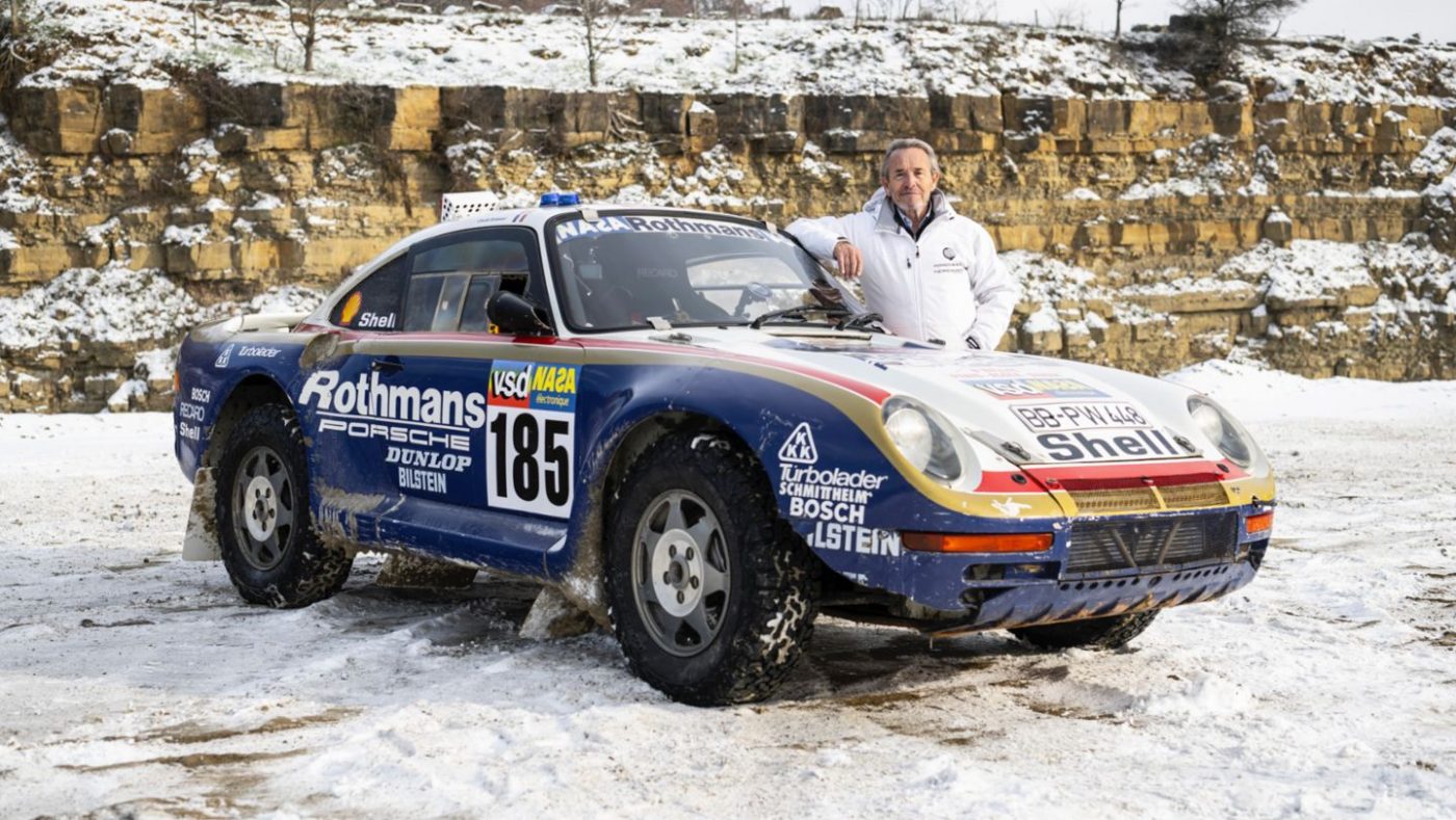Porsche restaura el legendario 959 París-Dakar