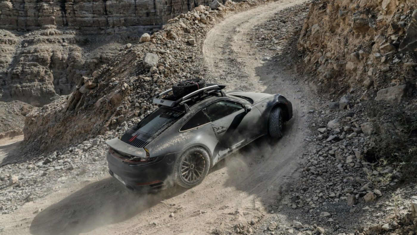 Porsche 911 Dakar, el tren de rodaje superdeportivo