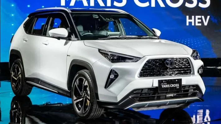 La versión brasileña del Toyota Yaris Cross 2025 será más grande 40
