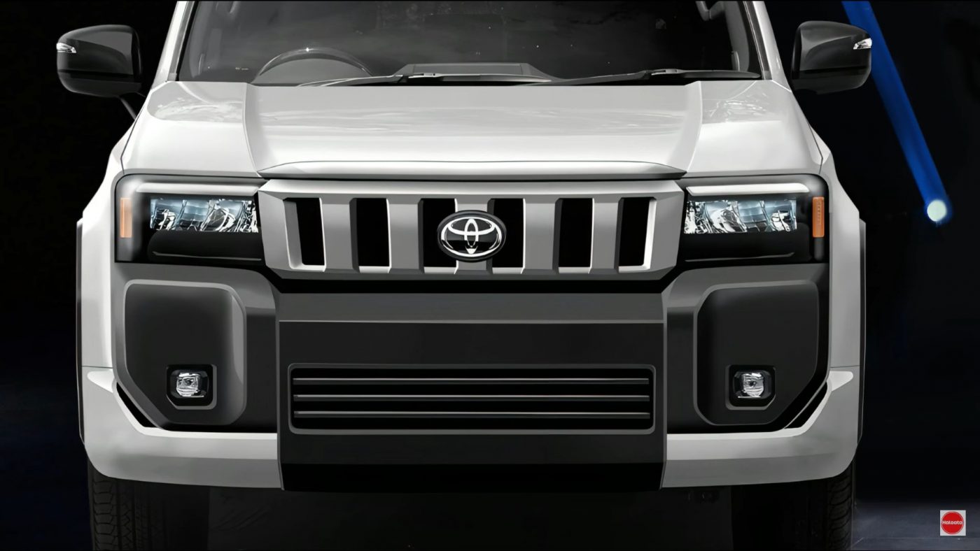 Toyota Prado 2025, CGI de cara e interior 4