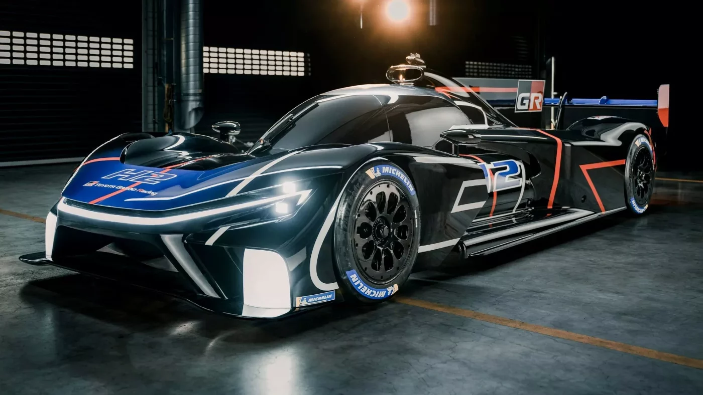 Toyota Gazoo Racing revela el GR H2 a hidrógeno en Le Mans 2