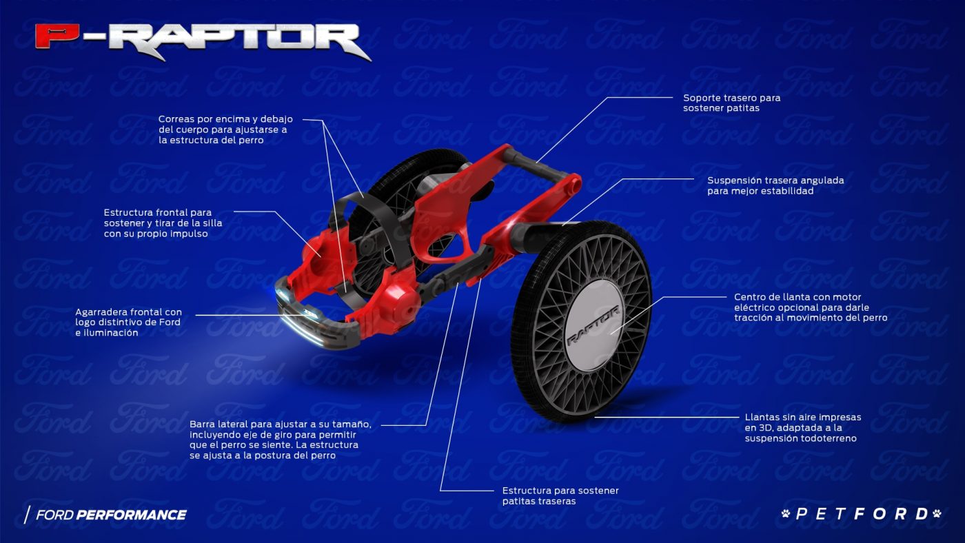 P-Raptor, un Ford para peludos discapacitados 2