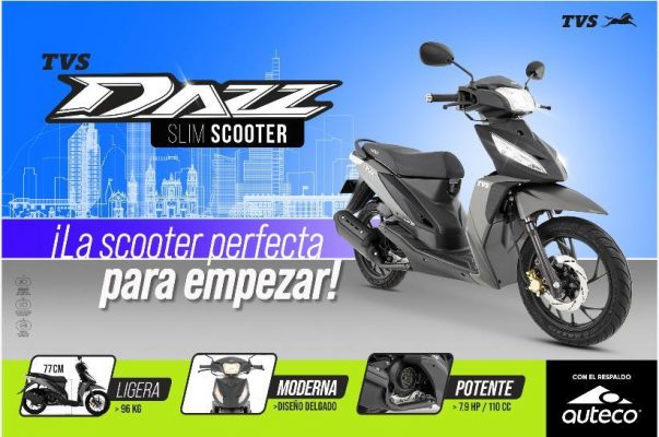 Auteco presenta TVS Dazz 110  121
