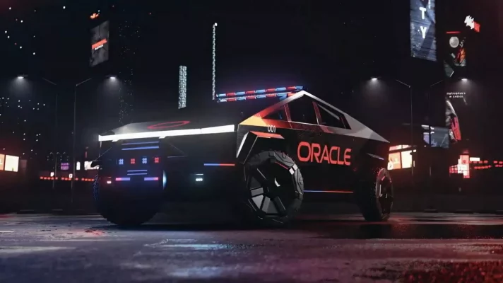 Tesla Cybertruck el “vehículo policial del futuro” 2