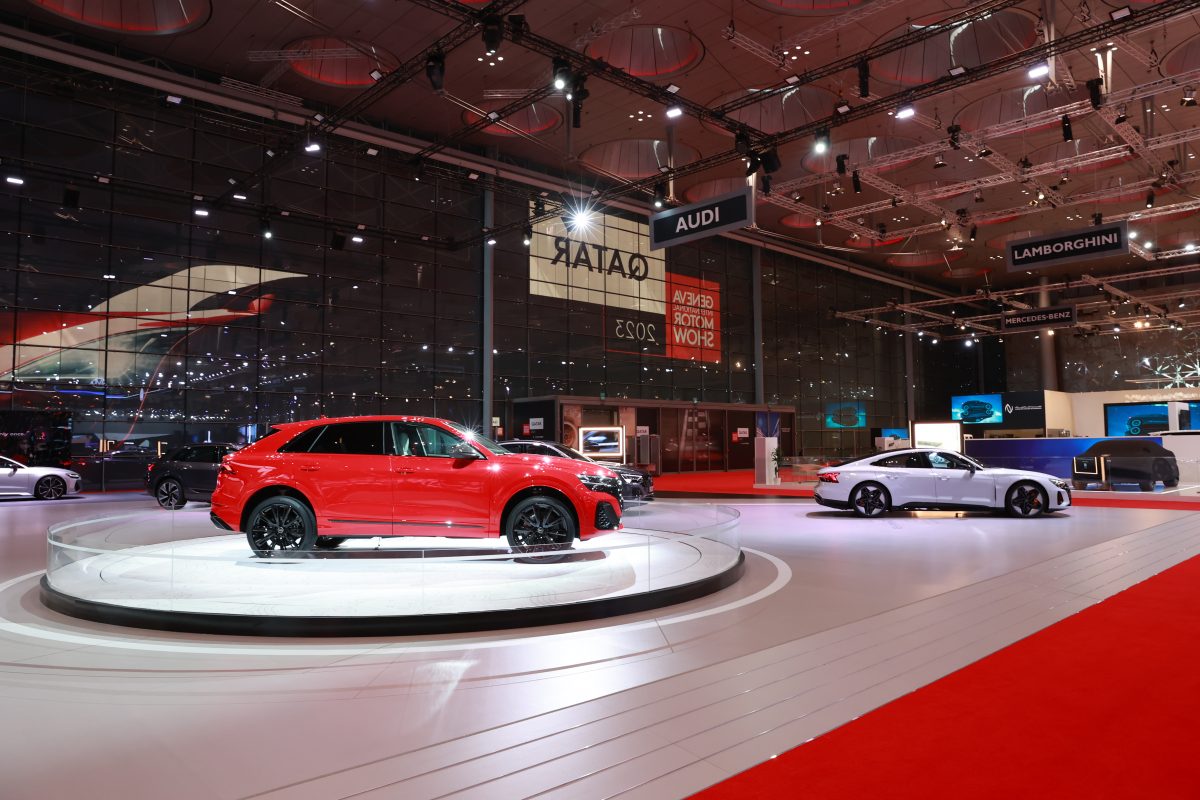 Ginebra autoshow en Qatar, un mapa loco que presentó el Audi SQ8 6