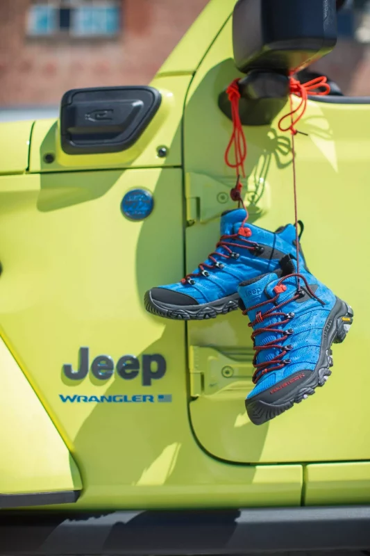 Merrell y Jeep crean botas con diseño tipo Wrangler 1