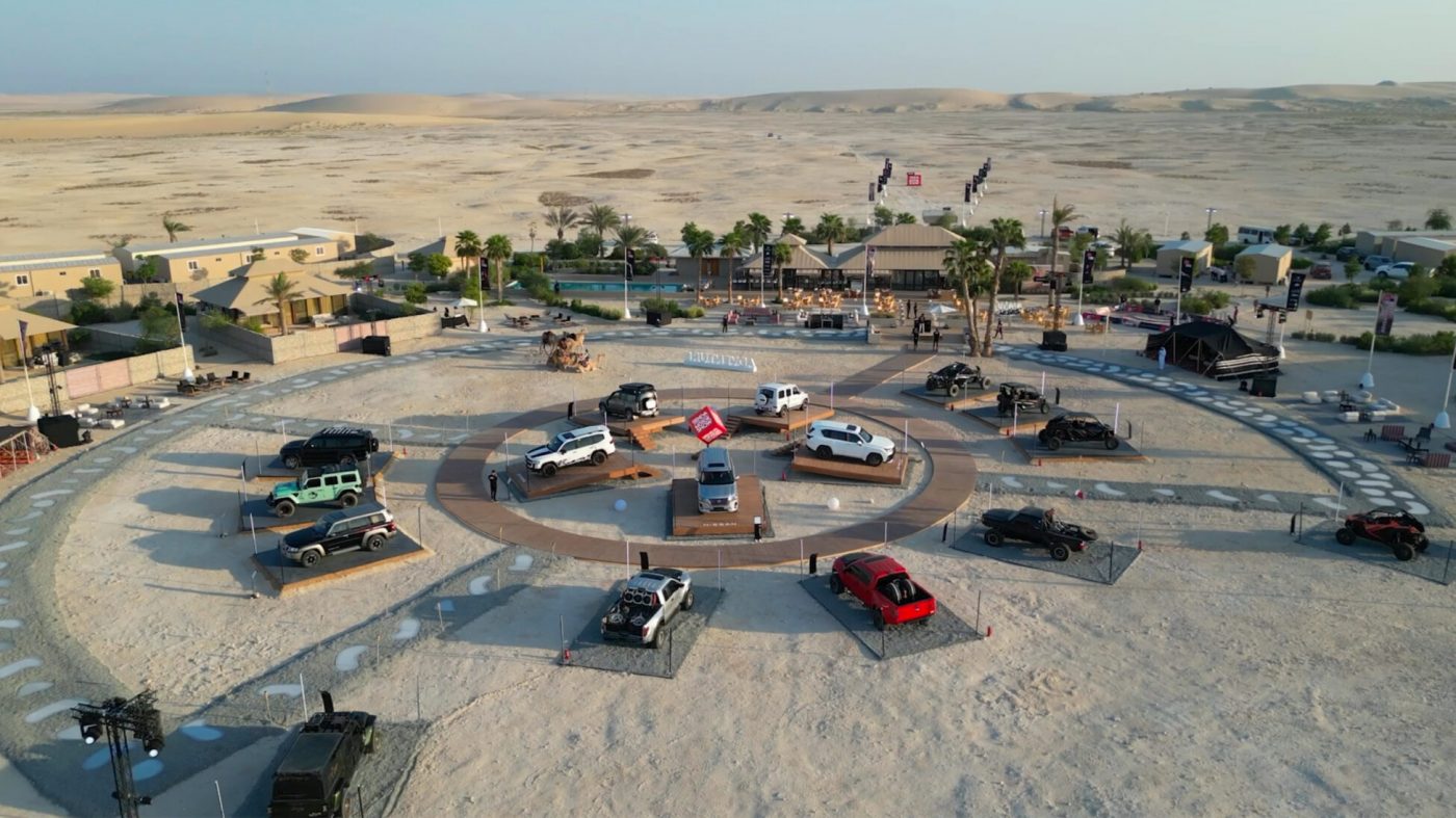 Ginebra autoshow en Qatar, un mapa loco que presentó el Audi SQ8 13