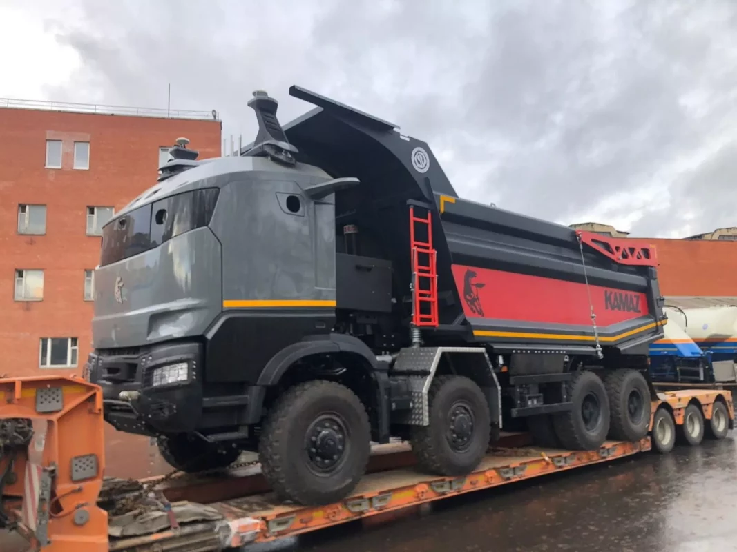 Kamaz "Robocop", el camión autónomo para las minas rusas 2
