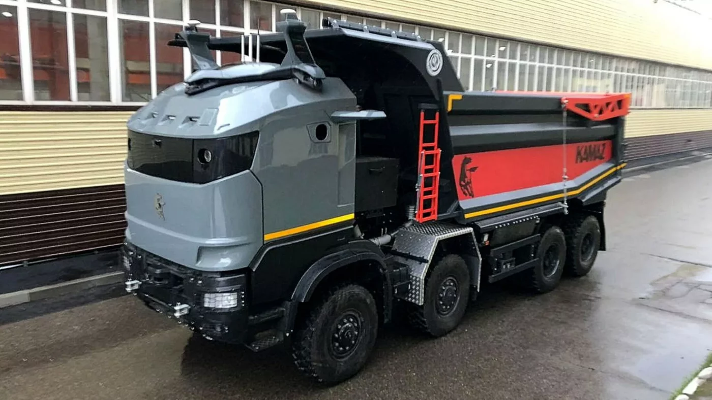 Kamaz "Robocop", el camión autónomo para las minas rusas 9