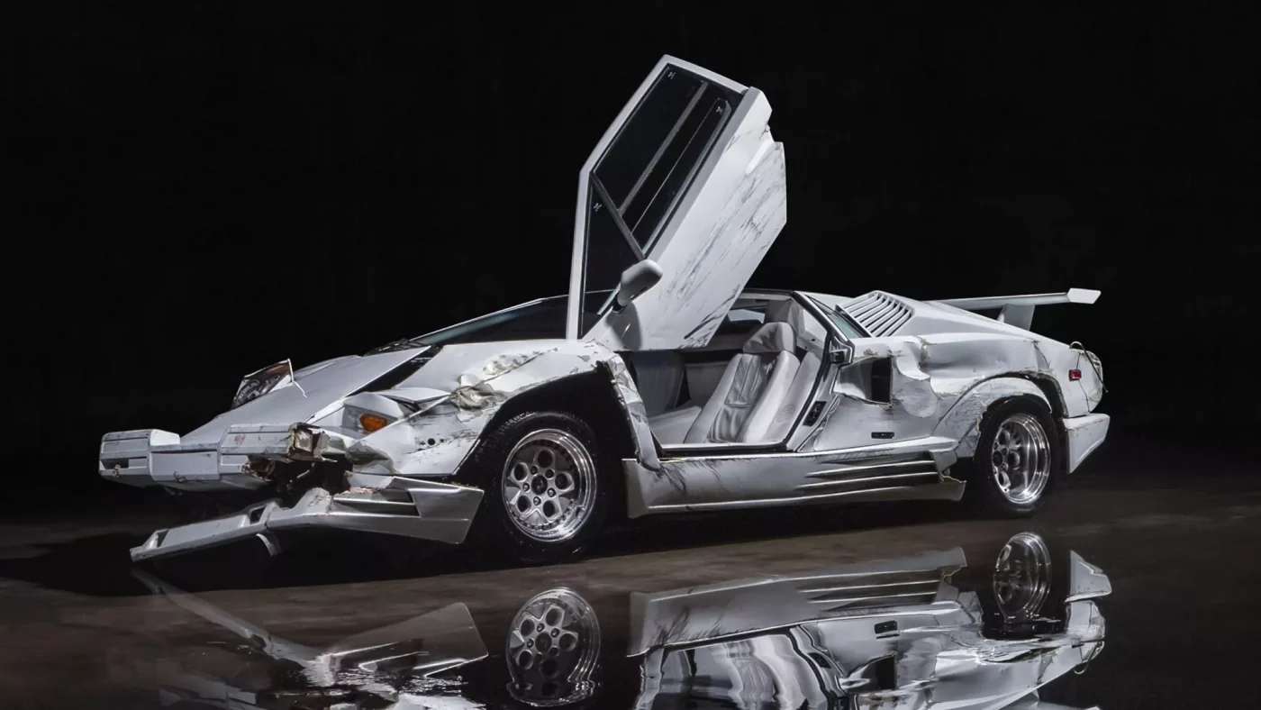 Una fortuna costó el Lamborghini estrellado de 'El lobo de Wall Street' 1