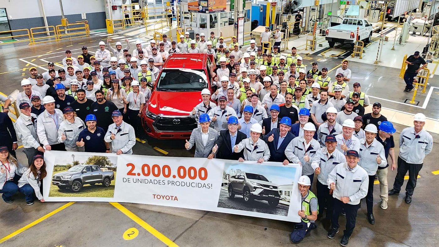 Toyota, dos millones de unidades fabricadas en su planta de Zárate 2