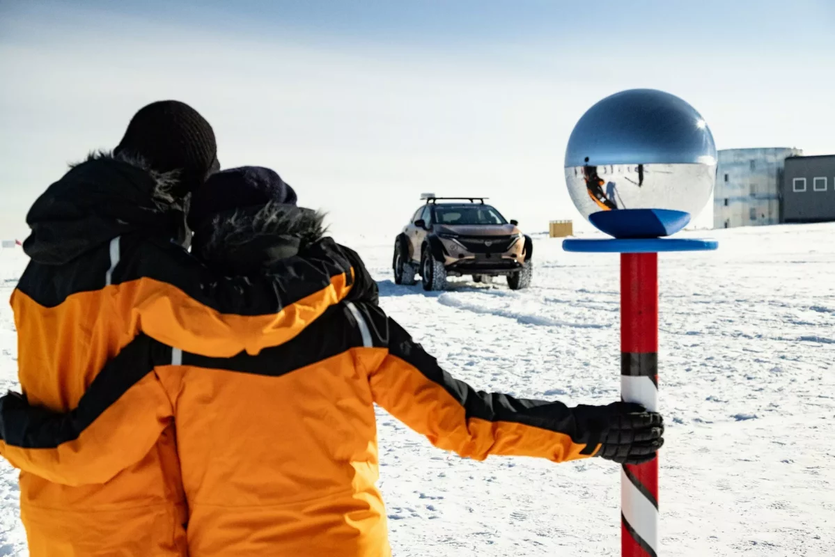 Expedición Pole to Pole: el Nissan Ariya logró su objetivo 2