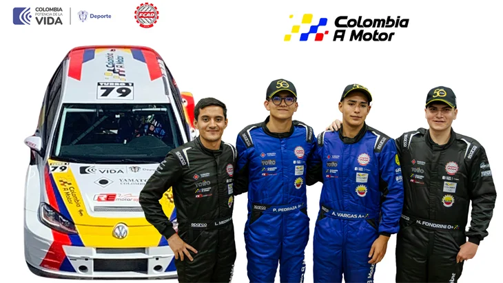 Equipo colombiano va hoy por las 24 Horas de México 30