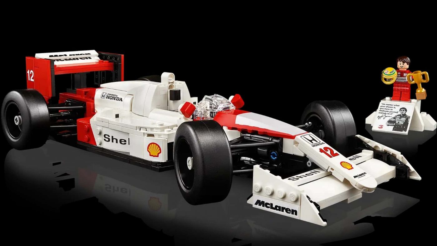 Lego presenta el McLaren MP4/4 con la figurita de Ayrton Senna 24