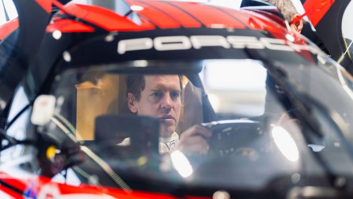Sebastian Vettel vuelve a las pistas con Porsche 105