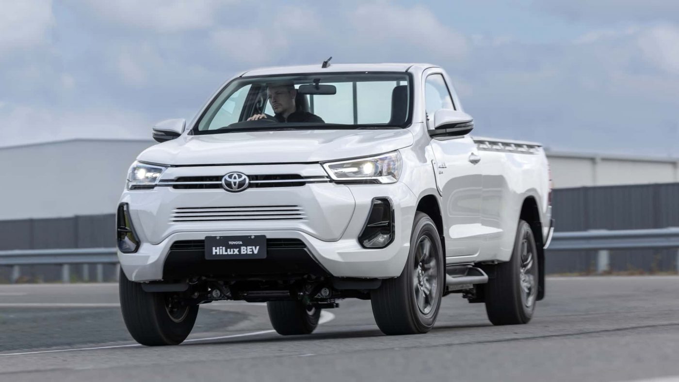 Tailandia producirá la Toyota Hilux eléctrica 1
